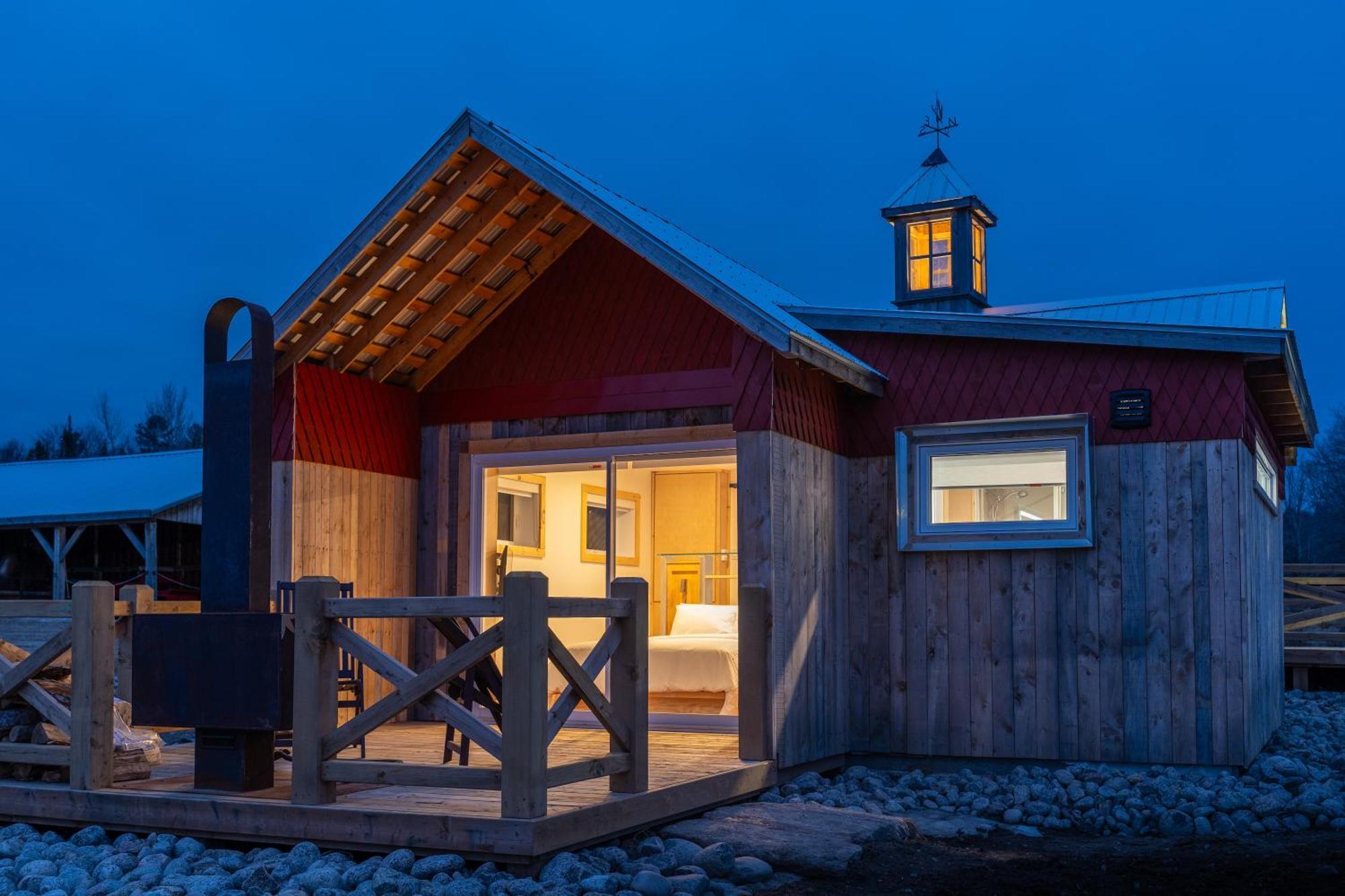 Le Baluchon Eco-Villegiature Saint-Paulin Exteriér fotografie